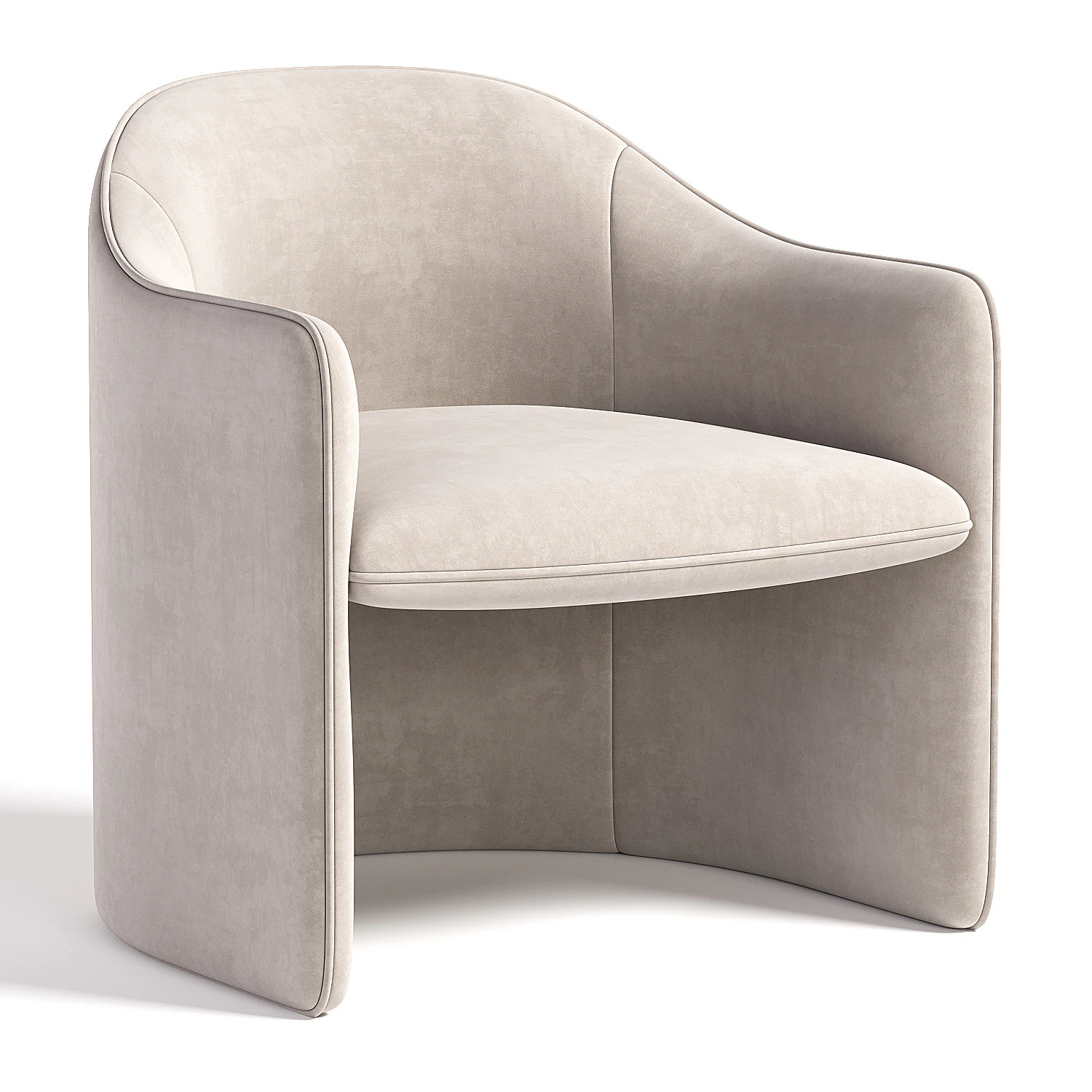 Jackson Chair 3D Model .c4d .max .obj .3ds .fbx .stl .blend 