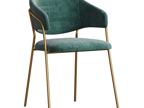 EvitaStuhl 3D Modell