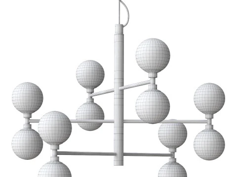Large pendant light 3D Model