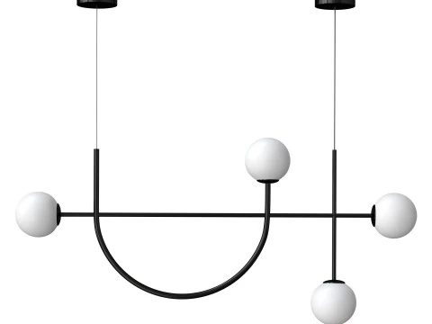 スプートニク 4 LED 3Dモデル