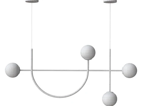 SPUTNIK4 LED Modelo 3D