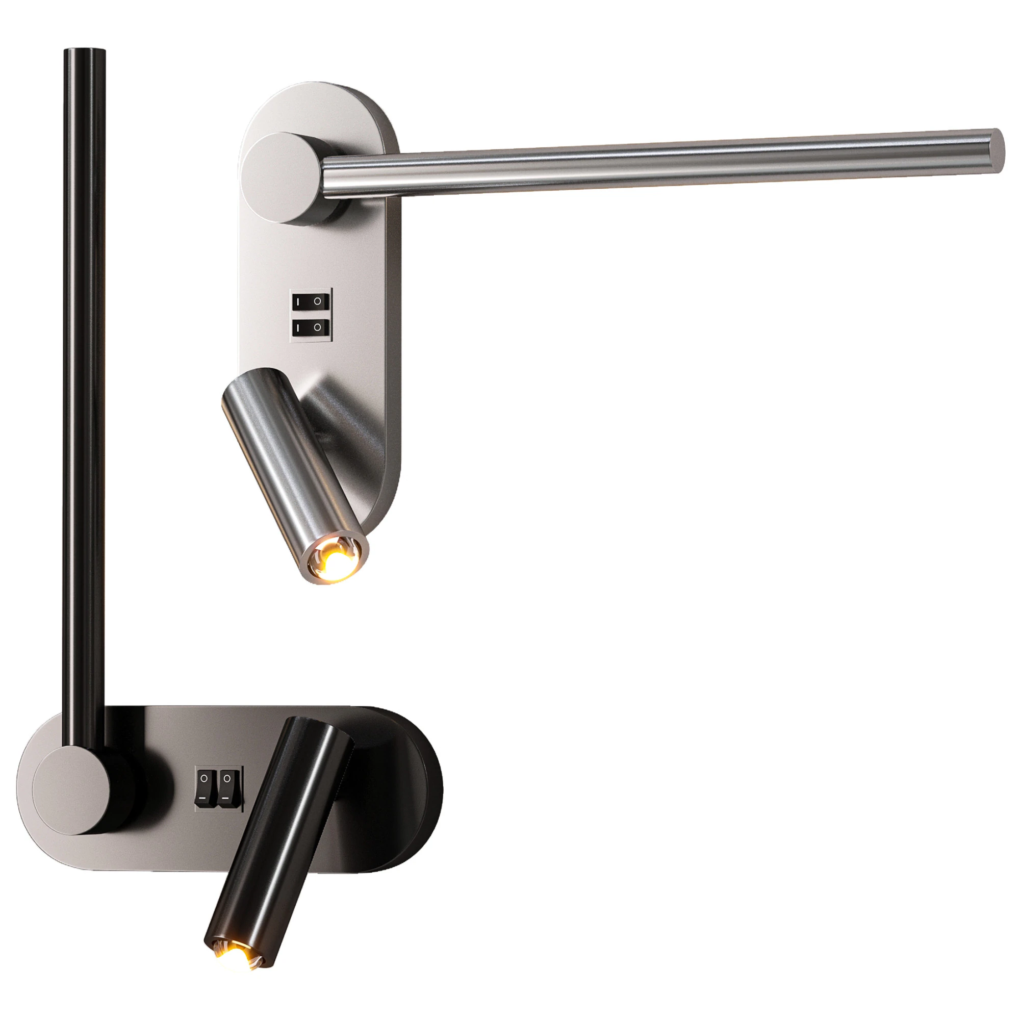 BOTOLF wall lamp 3D Model .c4d .max .obj .3ds .fbx .stl .blend 