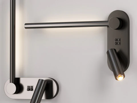 BOTOLF wall lamp 3D Model