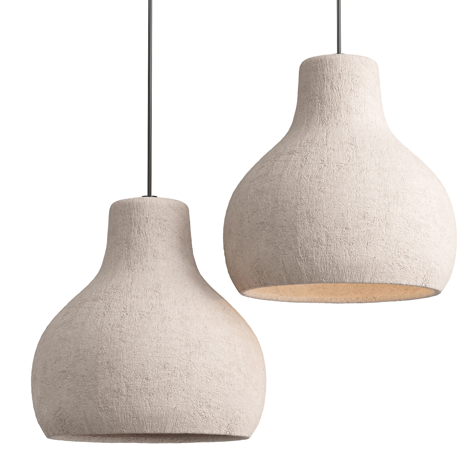 Krokus pendant lamp 3D Model .c4d .max .obj .3ds .fbx .stl .blend 