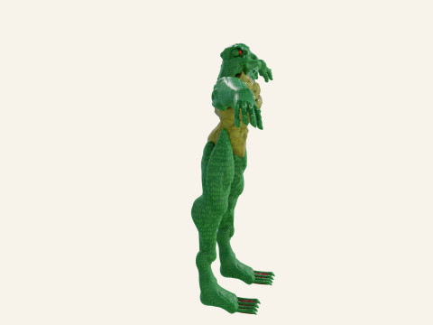 Frog-man 3D Модель