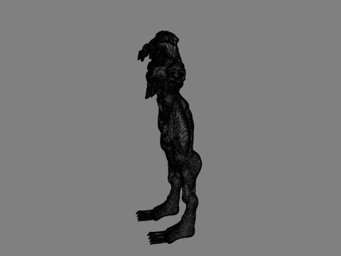 Frog-man 3D Модель