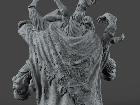 Godrick the grafted Figures to Print 3D Print Model
