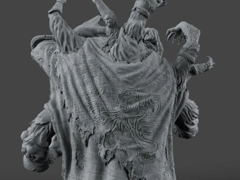 Godrick the grafted Figures to Print 3D Print Model