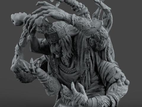 Godrick the grafted Figures to Print 3D Print Model