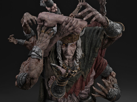 Godrick the grafted Figures to Print 3D Print Model