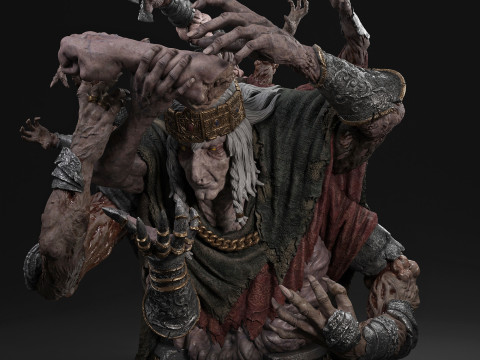 Godrick the grafted Figures to Print 3D Print Model