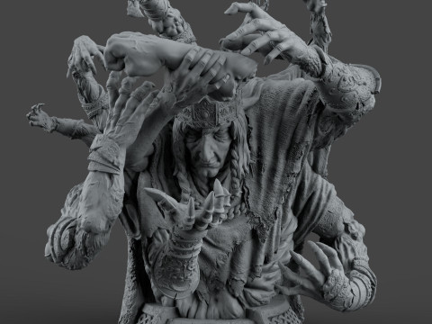 Godrick the grafted Figures to Print 3D Print Model