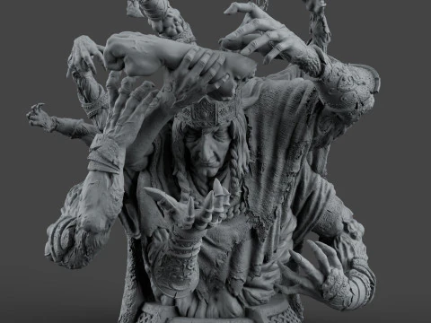 Godrick the grafted Figures to Print 3D Print Model
