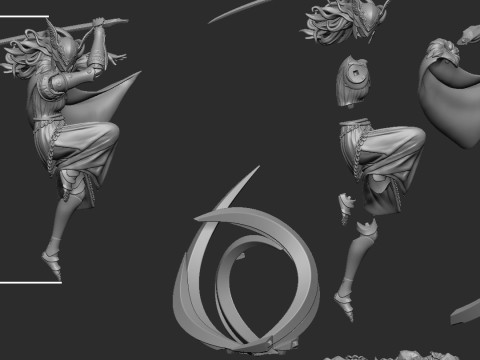 Godrick the grafted Figures to Print Model do druku 3D