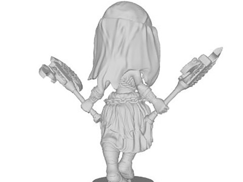 Chibi Nepheli loux Figures to Print 3D प्रिंट मॉडल
