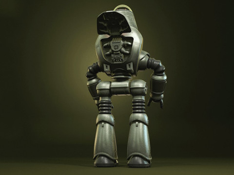 Protectron Figures Ready to 3D Print Model