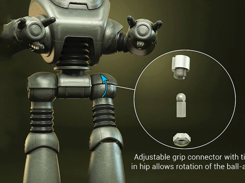 Protectron Figures Ready to 3D Print Model