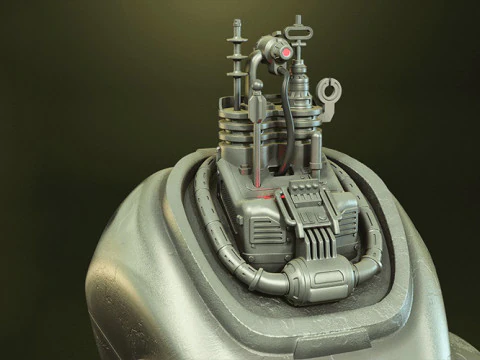 Protectron Figures Ready to 3D Print Model