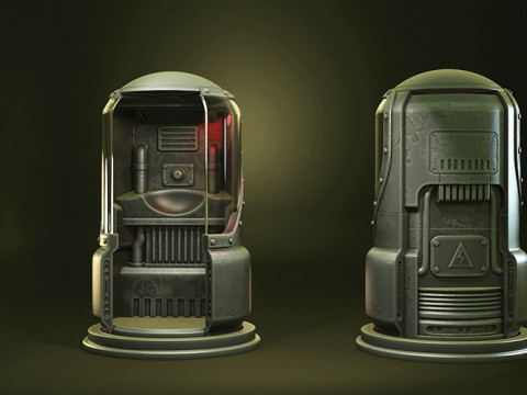 Protectron Figures Ready to Modelo de impresión 3D