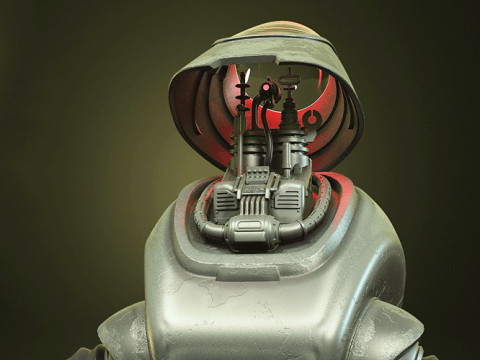 Protectron Figures Ready to Modelo de impresión 3D