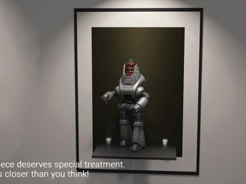 Protectron Figures Ready to 3D Print Model
