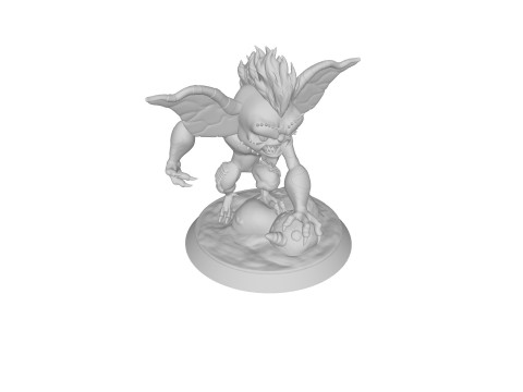 Gremlin Chibi Figures 3D Print Model