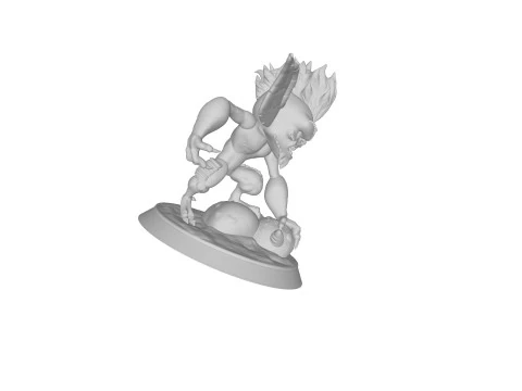 Gremlin Chibi Figures 3D Print Model