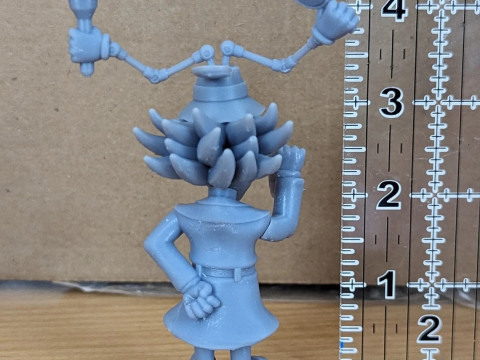 Inspector Gadget Chibi Figures 3D Print Model