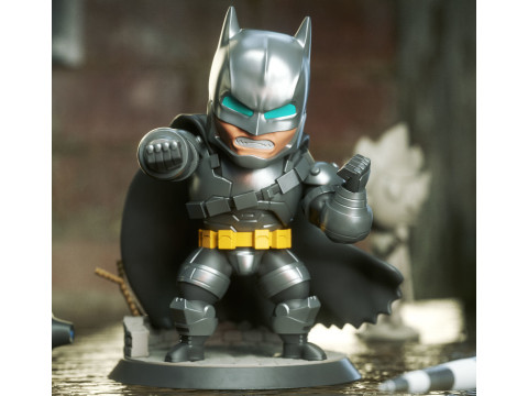 Armoured Batman Chibi Figures 3D प्रिंट मॉडल