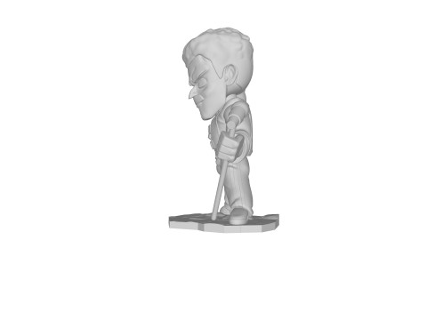 Chibi Freddie Mercury Figures 3D Print Model