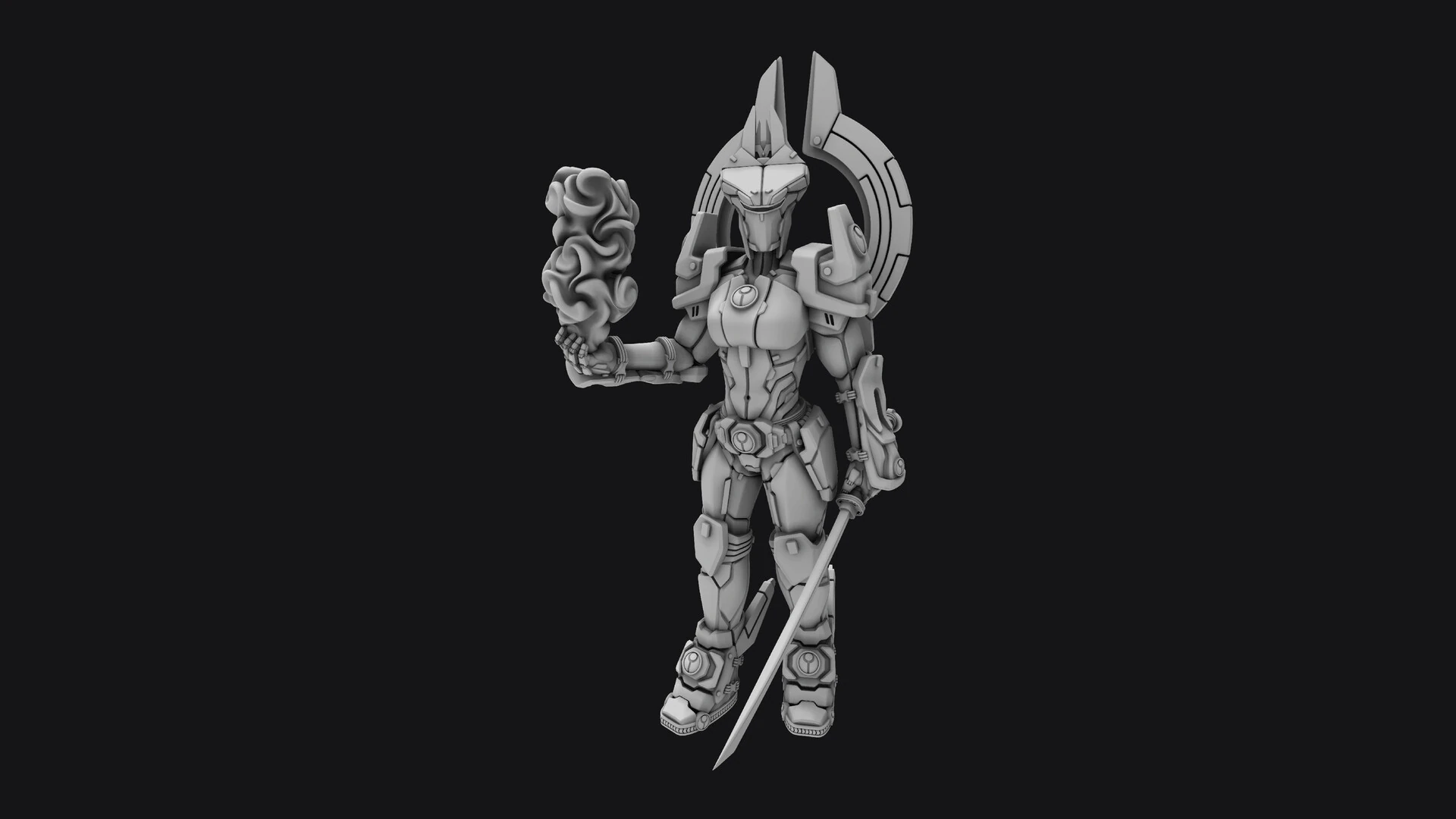Warhammer 3D Figures 3D Print Model .c4d .max .obj .3ds .fbx .stl .blend 