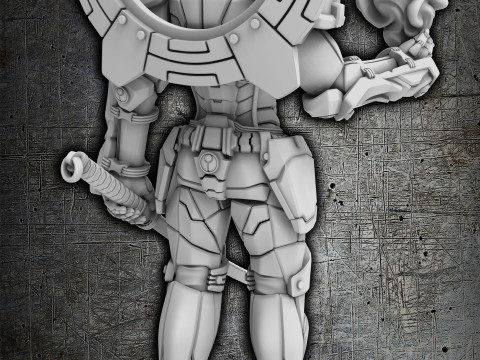 Warhammer 3D Figures Model Cetak 3D