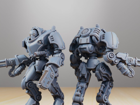 Stationforge Figures Model Cetak 3D