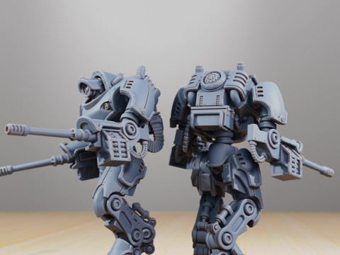 Stationforge Figures Model Cetak 3D
