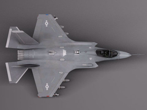 Lockheed Martin F-35 Lightning II Figures 3D Принт Модель