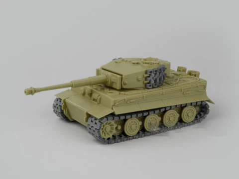 Fab365 坦克虎 I 人偶 3D 打印模型