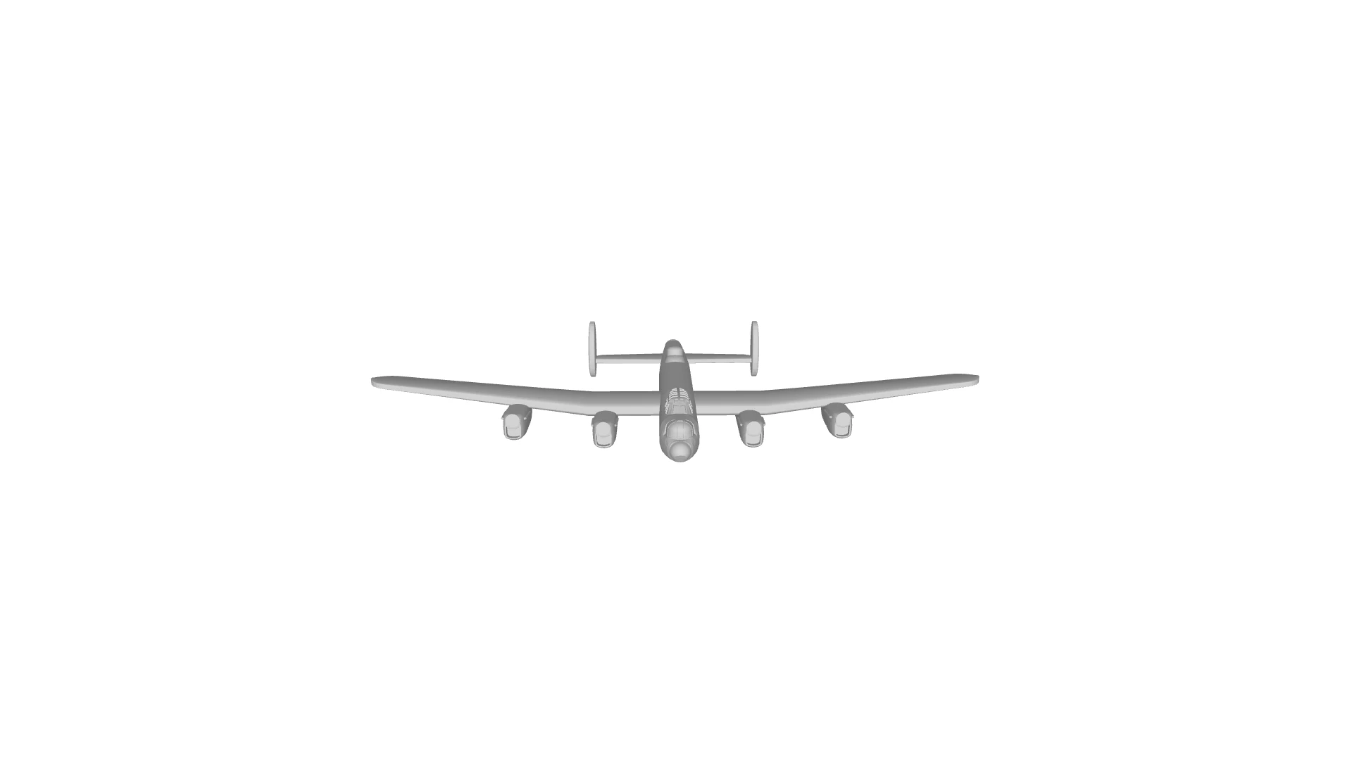 Avro Lancaster Figures 3D Print Model .c4d .max .obj .3ds .fbx .stl .blend 