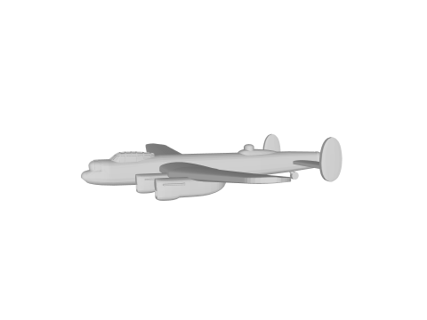 Avro Lancaster Figures 3D Print Model