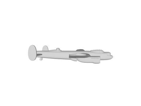 Avro Lancaster Figures 3D Print Model