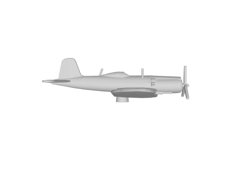 F4U Corsair Figures 3D Print Model
