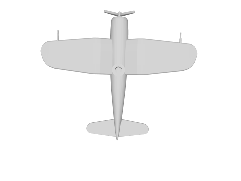 F4U Corsair Figures 3D Print Model