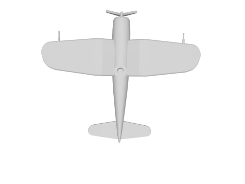 F4U Corsair Figures 3D Print Model