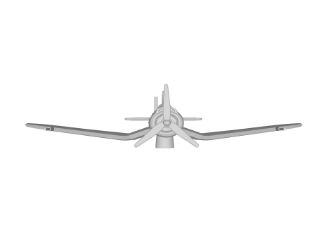 F4U Corsair Figures 3D Print Model