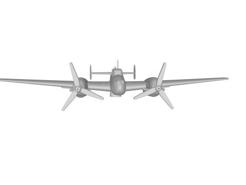 Messerschmitt Figures 3D Print Model