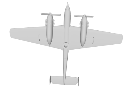 Messerschmitt Figures 3D Print Model