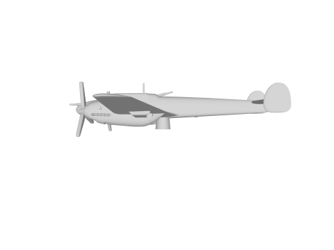 Messerschmitt Figures 3D Print Model