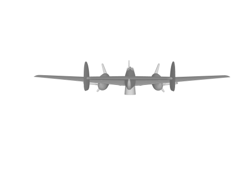 Messerschmitt Figures 3D Print Model