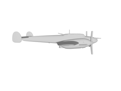 Messerschmitt Figures 3D Print Model