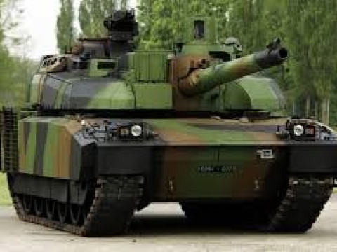 Leclerc main battle tank by howie he Figures Modèles 3D en vedette