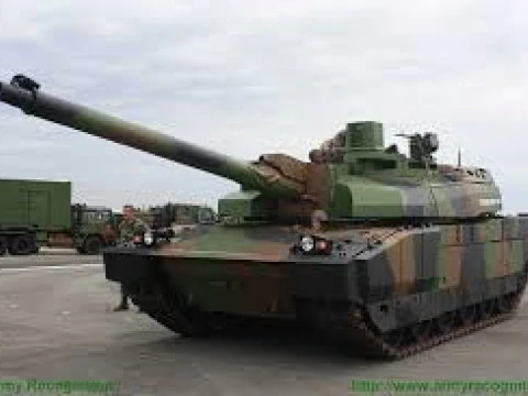 Leclerc main battle tank by howie he Figures 3D Print Model